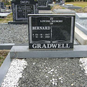 GRADWELL Bernard 1917-1995