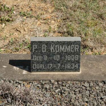 KOMMER P.B. 1909-1934