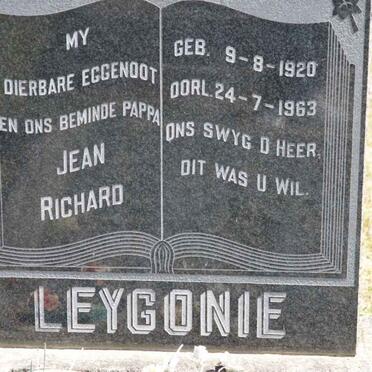 LEYGONIE Jean Richard 1920-1963
