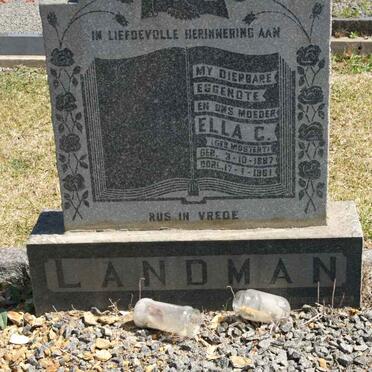LANDMAN Ella G. nee MOSTERT 1887-1961