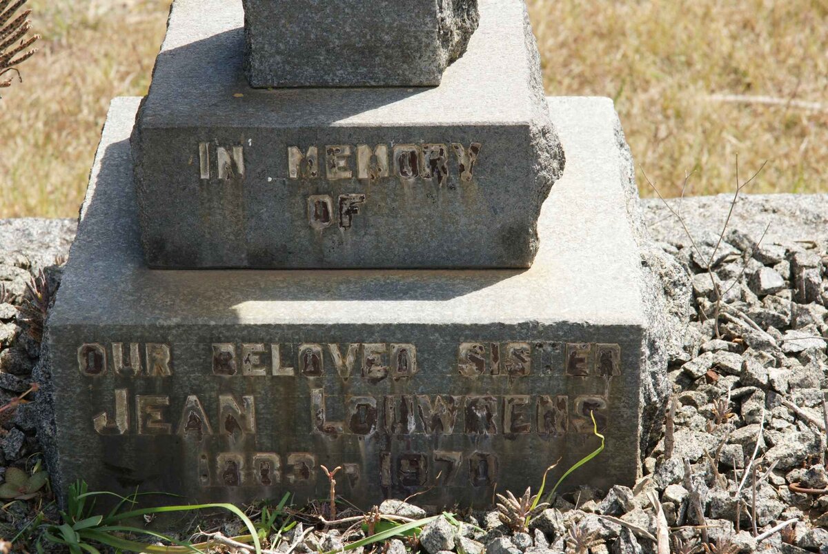 LOUWRENS Jean 1883-1979