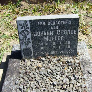 MULLER Johann George 1969-1969