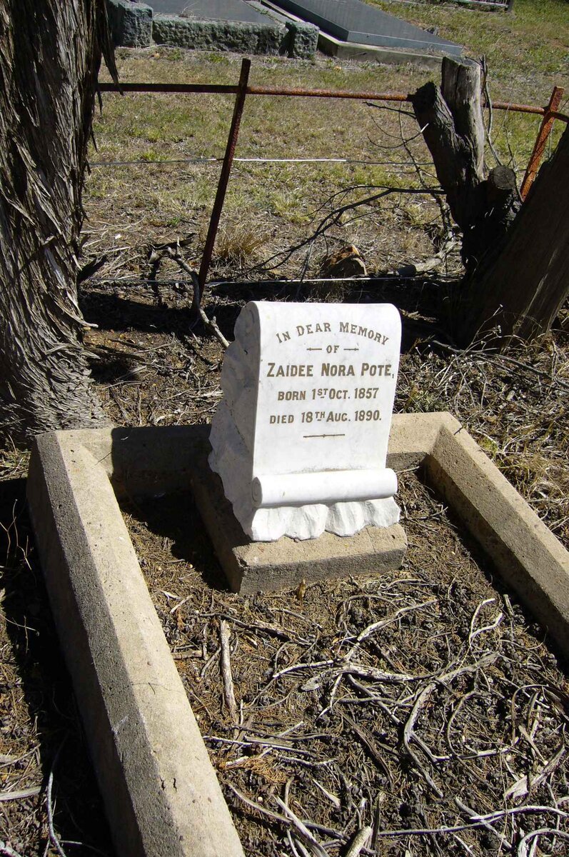 POTE Zaidee Nora 1857-1890