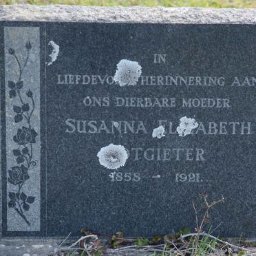 POTGIETER Susanna Elizabeth 1858-1921
