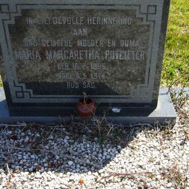 POTGIETER Maria Margaretha 1895-1974
