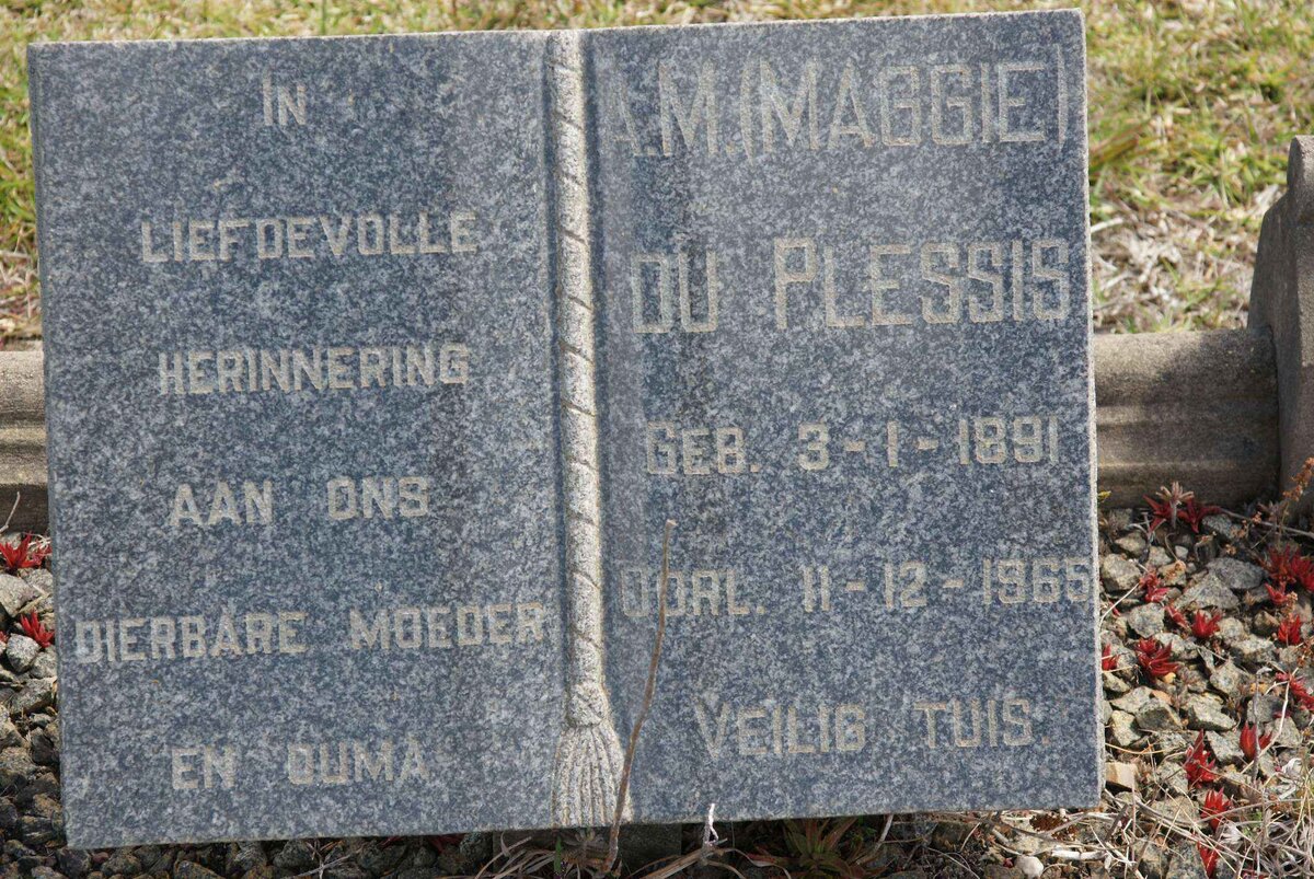 PLESSIS A.M., du 1891-1966