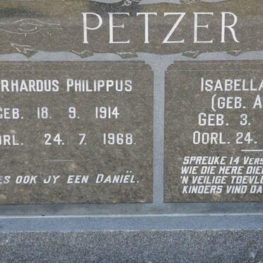 PETZER Gerhardus Philippus 1914-1968 &amp; Isabella Maria ANKER 1917-2003 :: PETZER Johan 1959-1976 