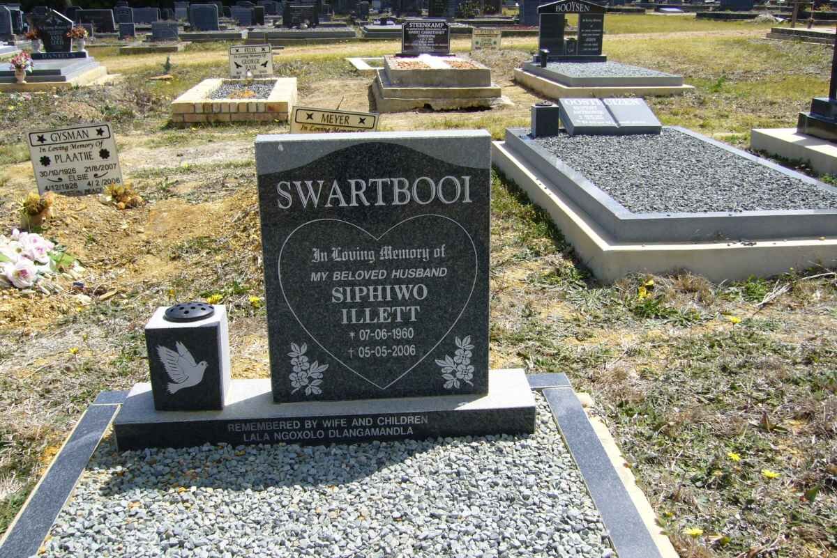 SWARTBOOI Siphiwo Illett 1960-2006