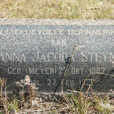 STEYN Anna Jacob nee MEYER 1882-1961