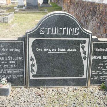 STULTING Christiann H. 1870-1963 &amp; C.H. LOUW 1878-1939