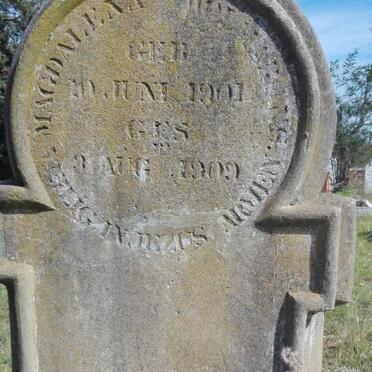 WOLMARANS Magdalena 1901-1909