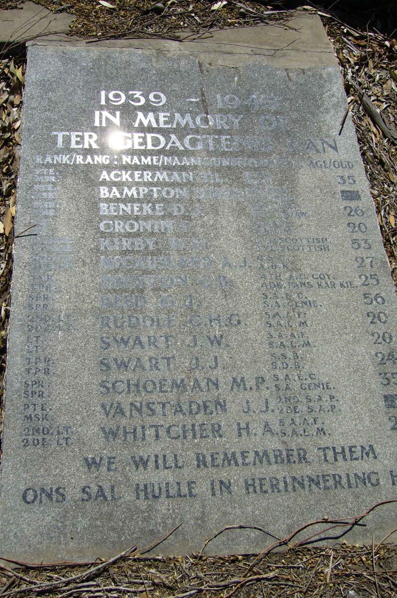 4. Memorial - World War II - 1939-1945