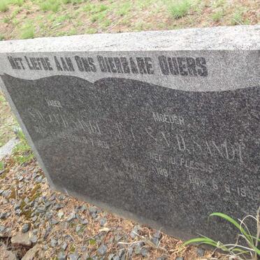 SANDT S.W.J., v.d. 1878-1931 &amp; F.C.S. DU PLESSIS 1884-1939