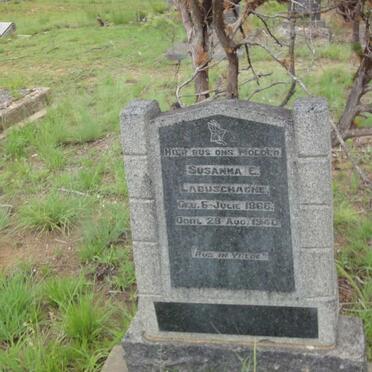 LABUSCHAGNE Susanna E. 1866-1940