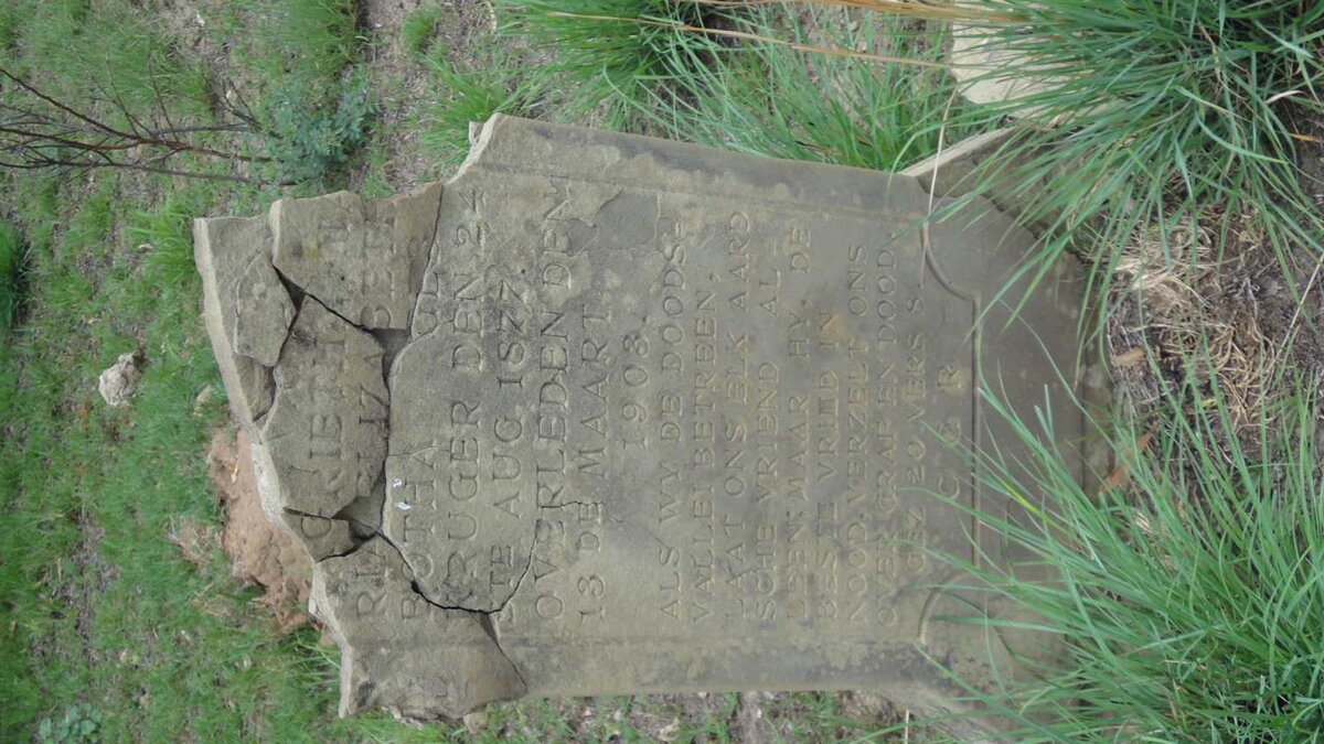 BOTHA Magrietha Elizabeth Maria nee KRUGER 1877-1903