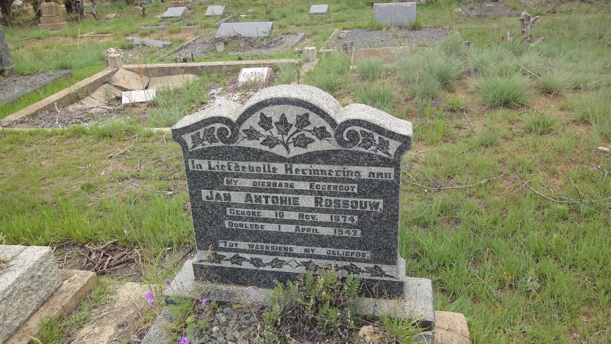 ROSSOUW Jan Antonie 1874-1942