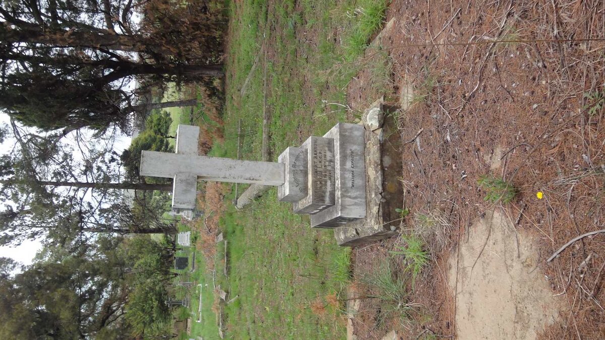 BARROW Arthur Sibert  -1903