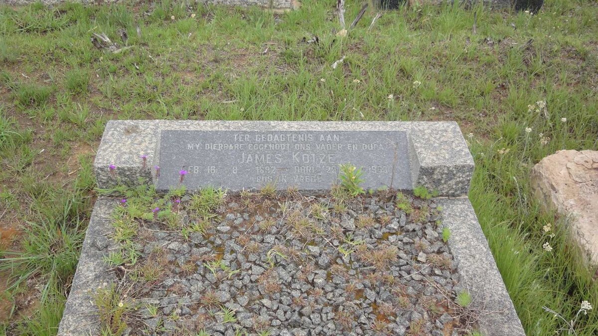 KOTZE James 1892-1963