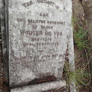 VOS Wouter, de 1866-1934