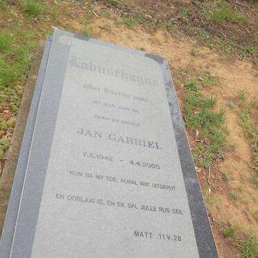 LABUSCHAGNE Jan Gabriel 1942-2003