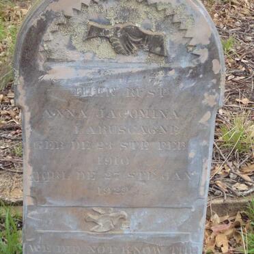 LABUSCHAGNE Anna Jacomina 1910-1929