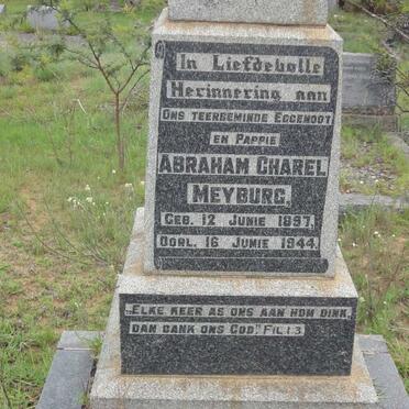 MEYBURG Abraham Charel 1897-1944