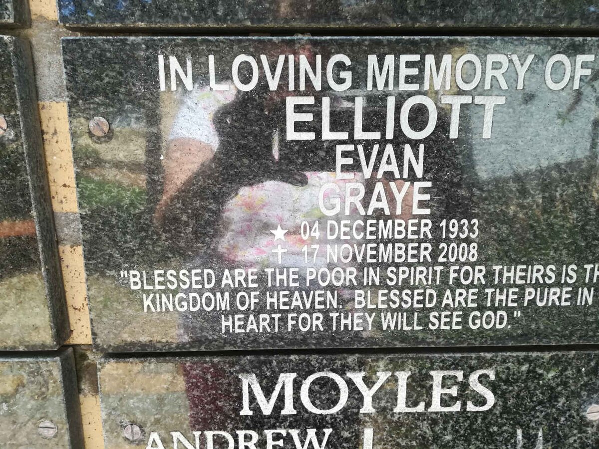 ELLIOTT Evan Graye 1933-2008