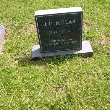 MILLAR J.G. 1903-1982