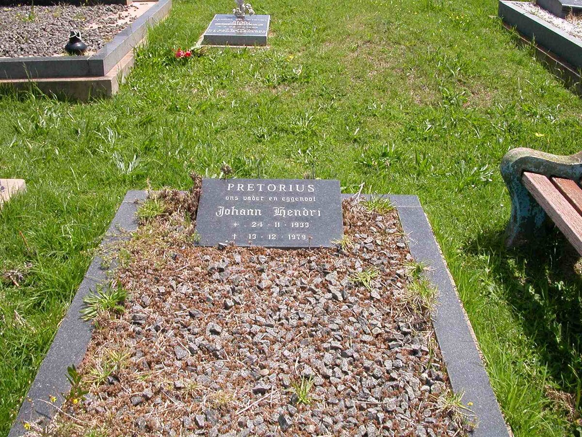 PRETORIUS Johann Hendri 1933-1979