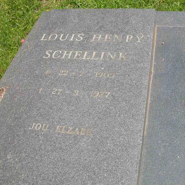 SCHELLINK Louis Henry 1905-1977