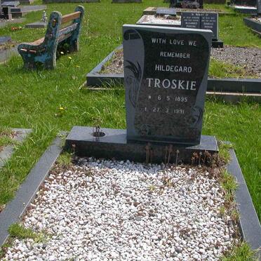 TROSKIE Hildegard 1896-1991