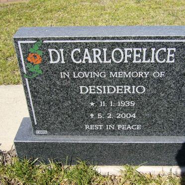 CARLOFELICE Desiderio, di 1939-2004