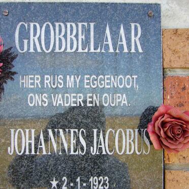 GROBBELAAR Johannes Jacobus 1923-2000