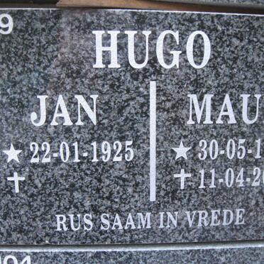 HUGO Jan 1925- &amp; Maud 1927-2011