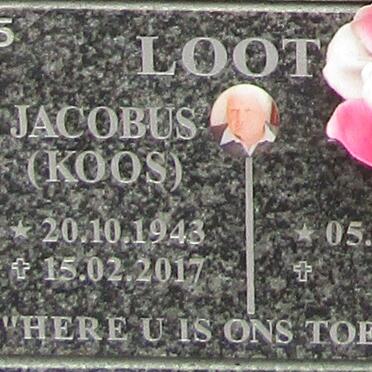 LOOTS Jacobus 1943-2017