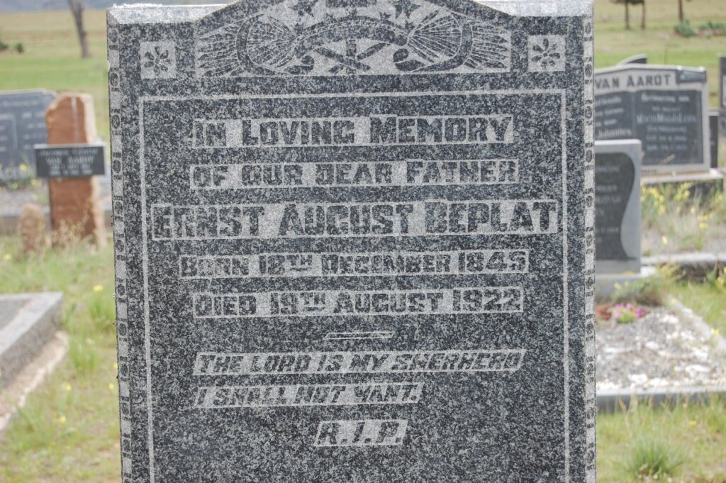 BEPLAT Ernst August 1845-1922