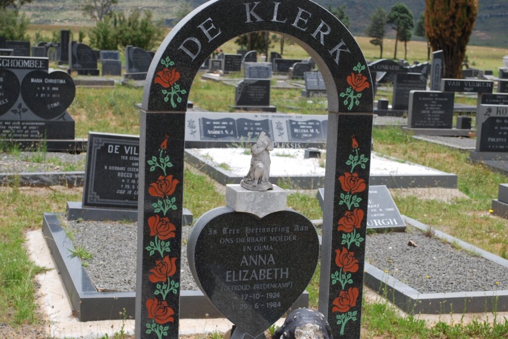KLERK Anna Elizabeth, de 1924-1984