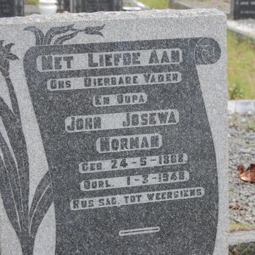 NORMAN John Josewa 1868-1948