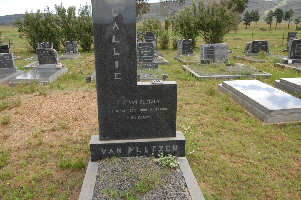 PLETZEN Callie J., van 1955-1969
