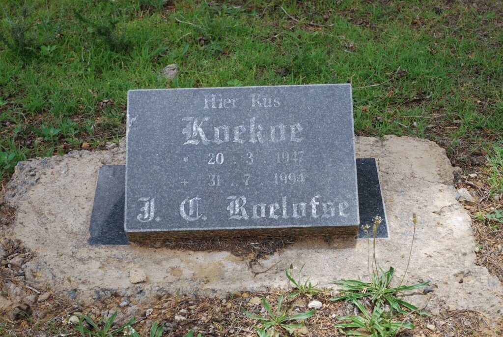 ROELOFSE J.C. 1947-1994