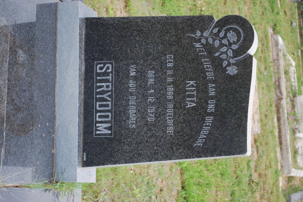 STRYDOM Kitta nee ROELOFSE -1970