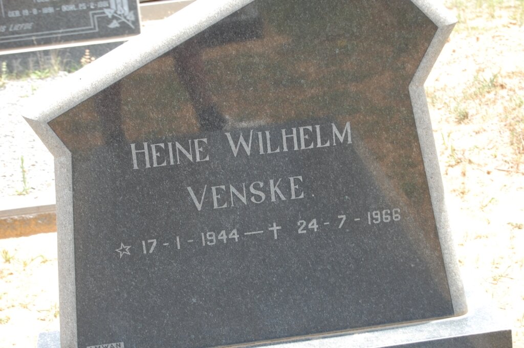 VENSKE Heine Wilhelm 1944-1966