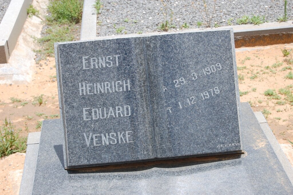 VENSKE Ernst Heinrich Eduard 1909-1978