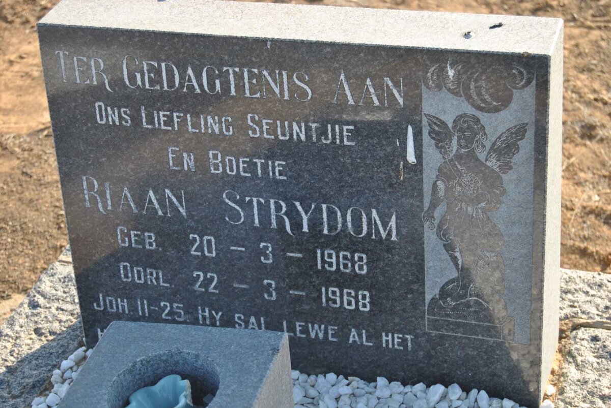 STRYDOM Riaan 1968-1968