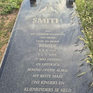 SMITH Renier 1934-2005