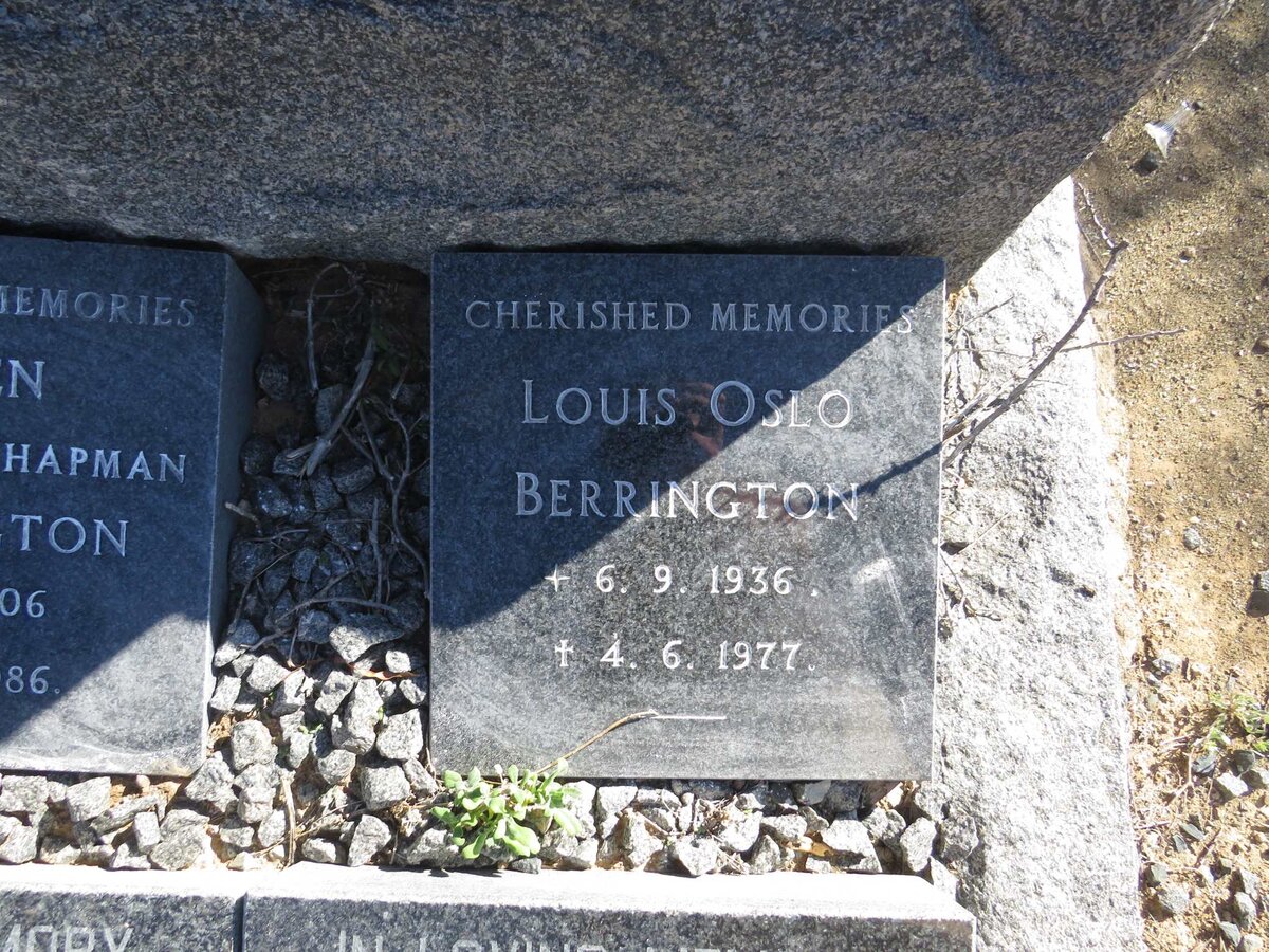 BERRINGTON Louis Oslo 1936-1977