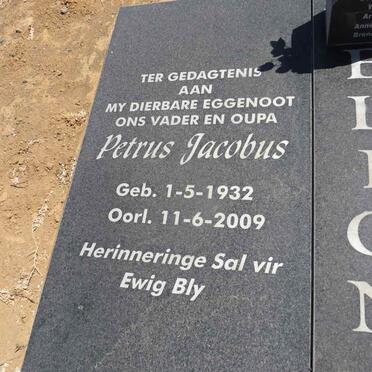 BLIGNAUT Petrus Jacobus 1932-2009 & Magrieta STEENBERG 1928-2019_2