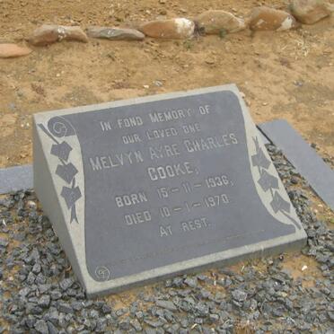 COOKE Melvyn Ayre Charles 1936-1970