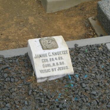 KNOETZE Jannie G. 1955-1956