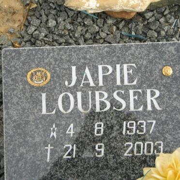 LOUBSER Japie 1937-2003